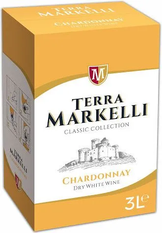 Вино TERRA MARKELLI Шардоне 3 л