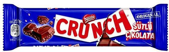 Шоколад NESTLE CRUNCH с пуканки 31 г