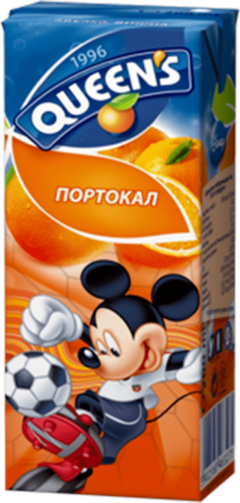 Нектар QUEENS Disney портокал 30% 200 мл