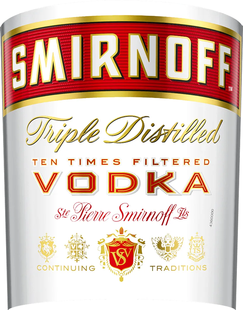 Водка SMIRNOFF 37.5% алк. 700 мл