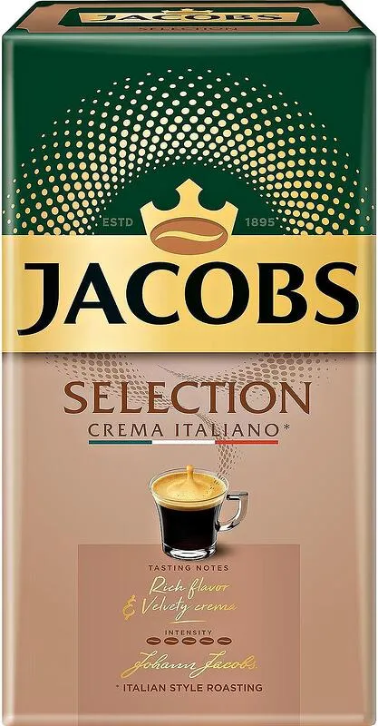 Мляно кафе JACOBS Selection Crema Italiano 500 г