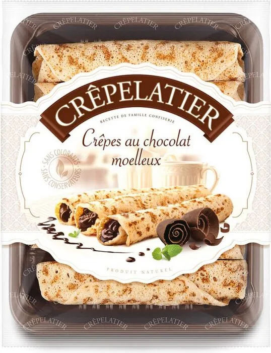 Замразени палачинки CREPELATIER шоколад 360г