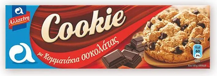 Бисквити COOKIES шок.парченца 175гр