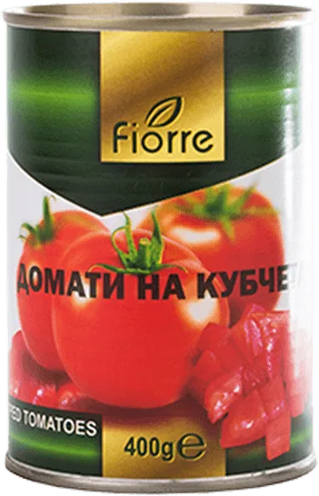 Домати FIORRE на кубчета 400гр