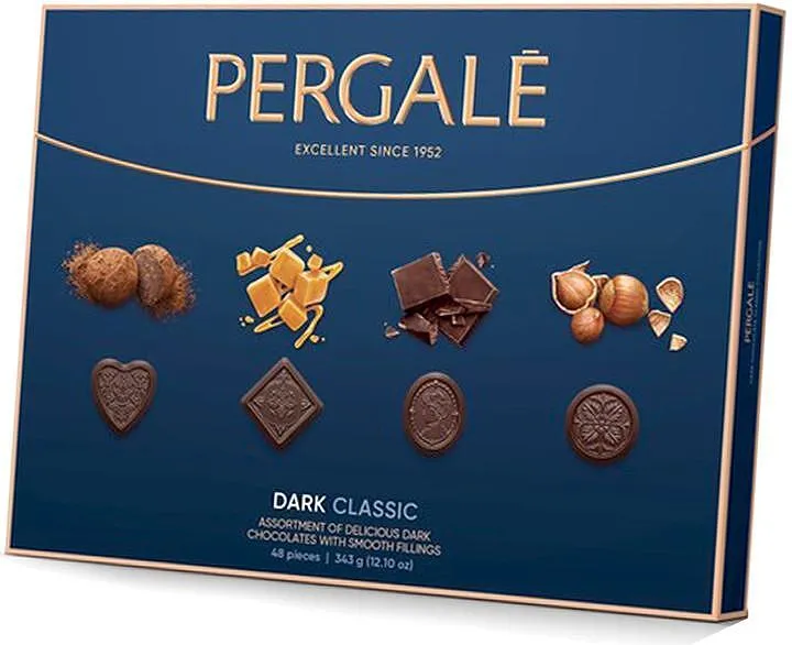 Бонбони PERGALE Dark Classic 343 г, 48 бр.