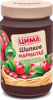 Шипков мармалад CIMA натурален 350 гр.