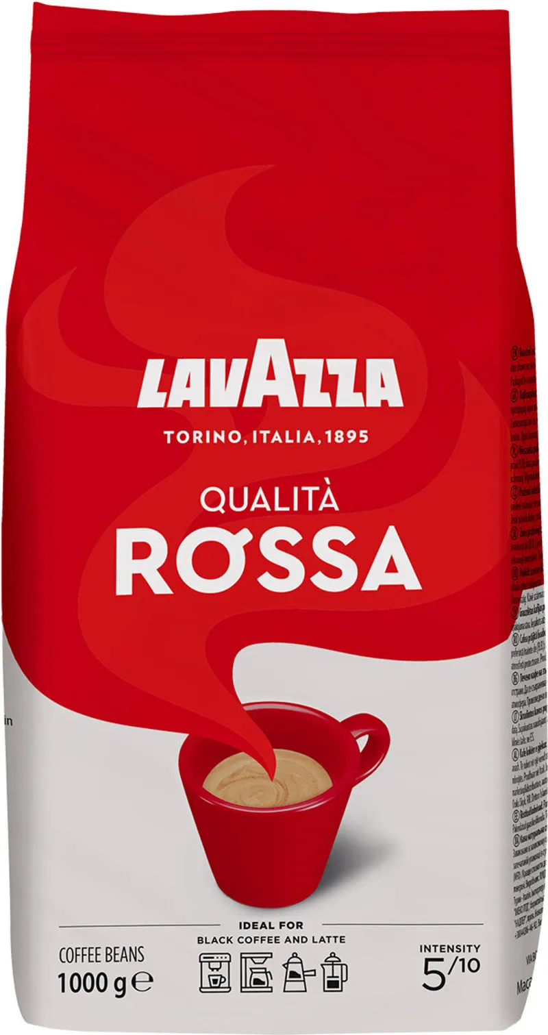 Кафе на зърна LAVAZZA ROSSA 1 кг