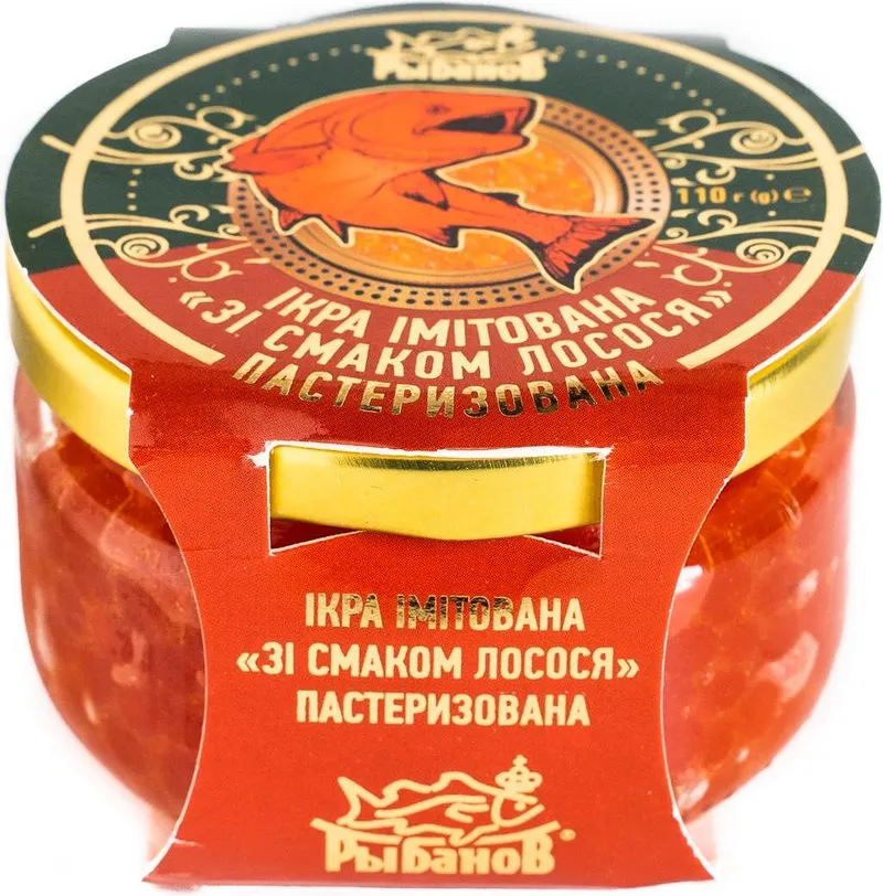 Рибен продукт, пастьоризиран, от есетрови риби 110 гр.