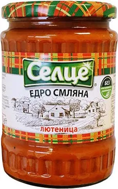 Лютеница СЕЛЦЕ едро смляна 570 г