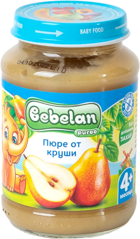 Пюре BEBELAN Круши 4+ месеца 190 г