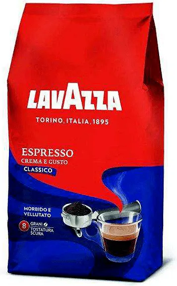 Кафе на зърна LAVAZZA Espresso Crema e Gusto Classico 1 кг