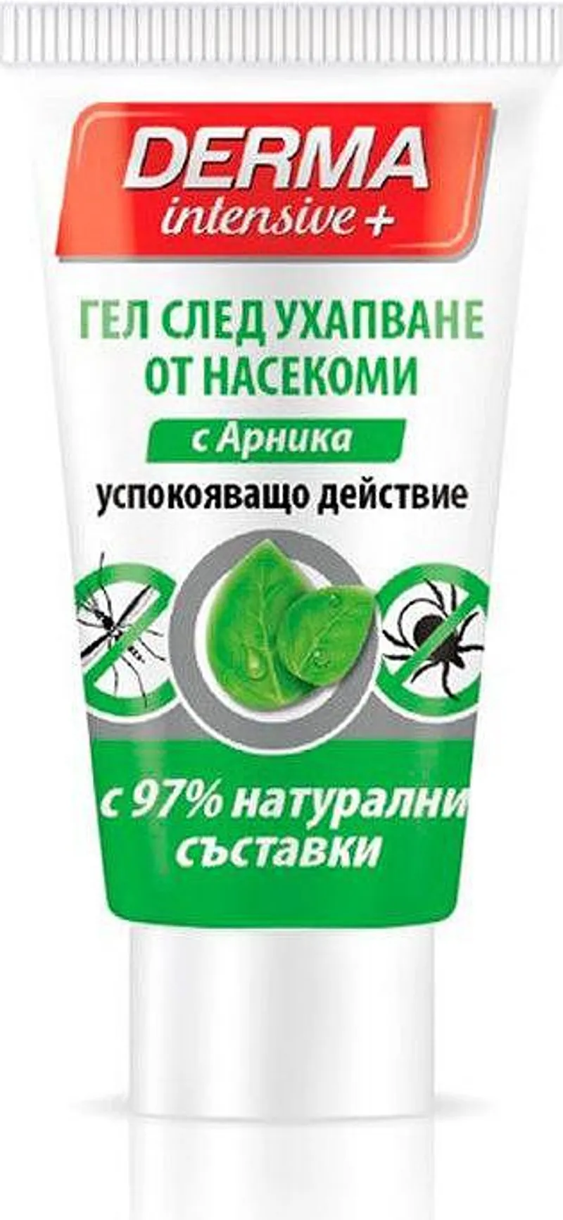 Репелент DERMA Int. гел след ухапване от насекоми 30мл