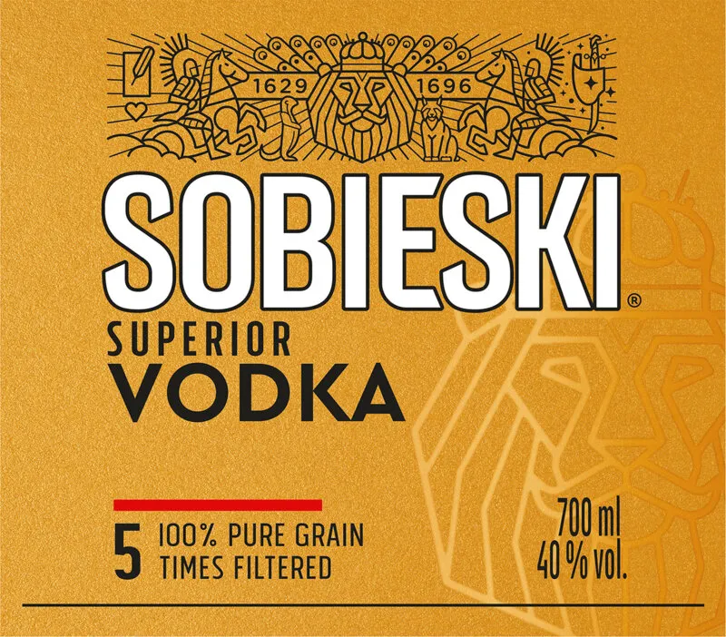 Водка SOBIESKI Superior 40% 700 мл