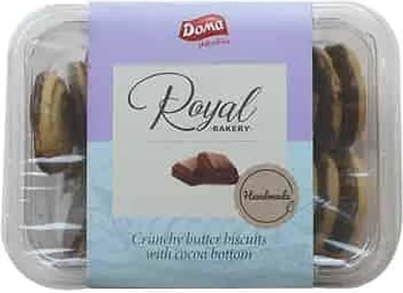 Бисквити ROYAL DOMA масло и какао 300г