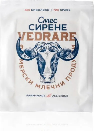 Сирене ВЕДРАРЕ биволско/краве 400 г
