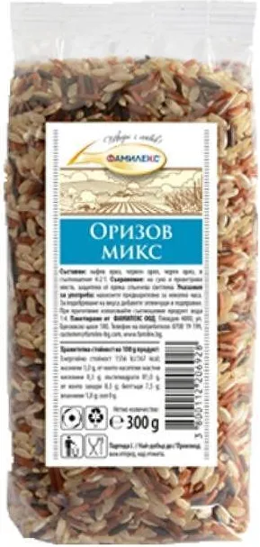 Оризов микс ФАМИЛЕКС 300 гр.